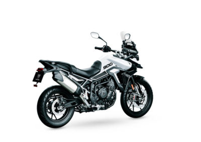 Tiger 900 GT Pro MY24 Snowdonia White AngleLHS
