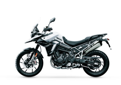 Tiger 900 GT Pro MY24 Snowdonia White LHS