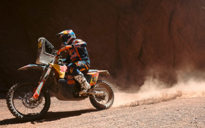 Riding with Dakar Champion