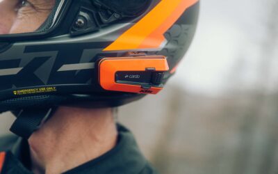 The Cardo Systems Packtalk Edge KTM Edition