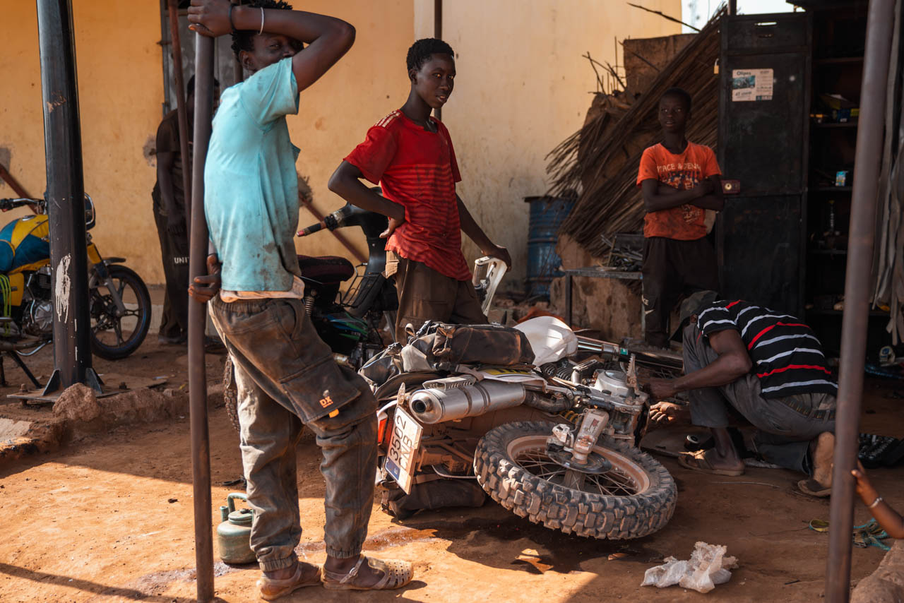 Solo Motorcycle Adventure Across Africa from Atlas to the Atlantic