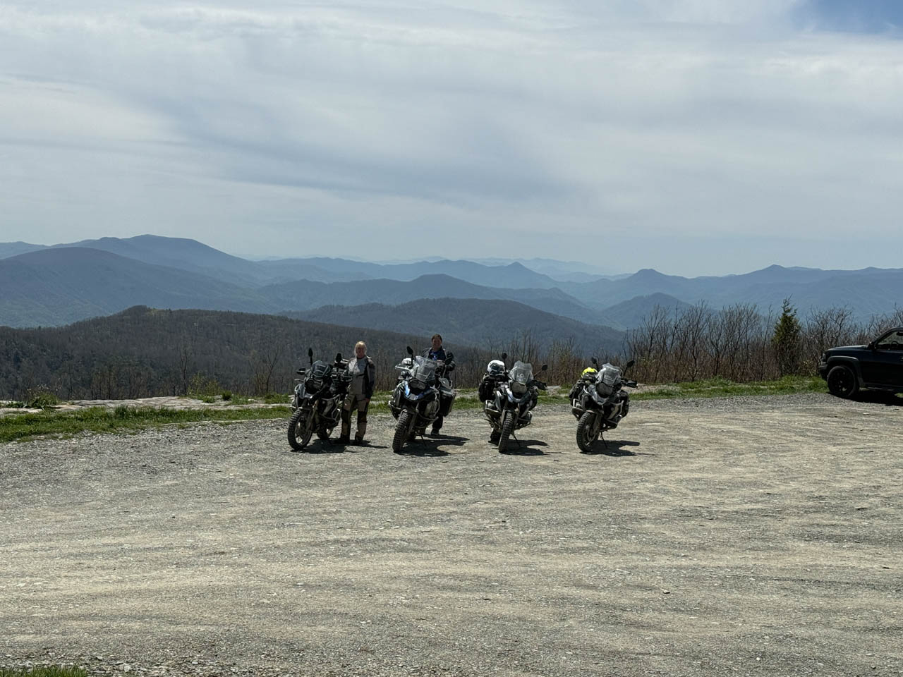 Motorcycle travel in Nicaragua: Diego Rosón riding through volcanic landscapes on his journey to Alaska.