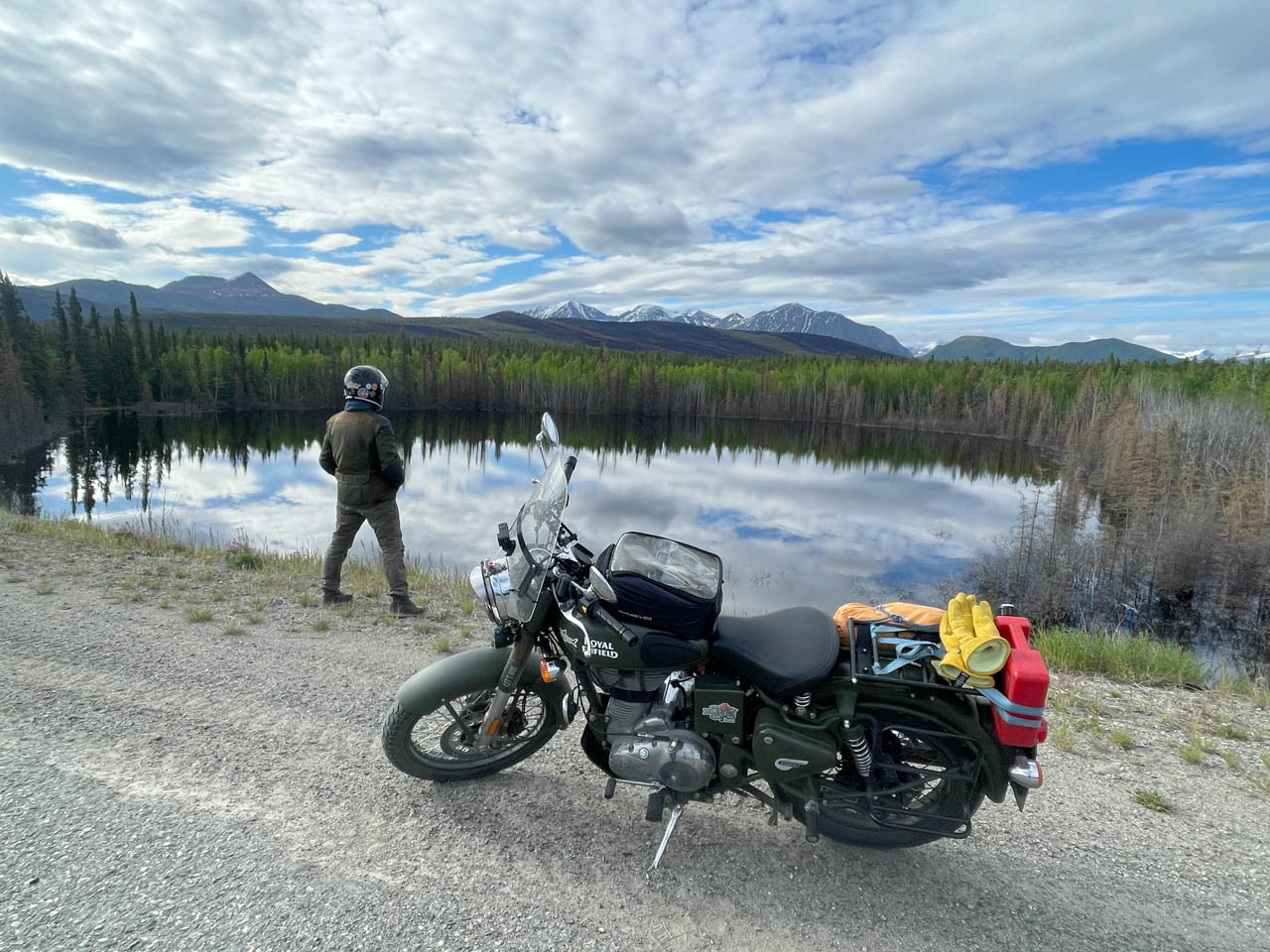 Adventure travel route from Los Angeles to Alaska
