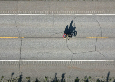 Adventure travel route from Los Angeles to Alaska