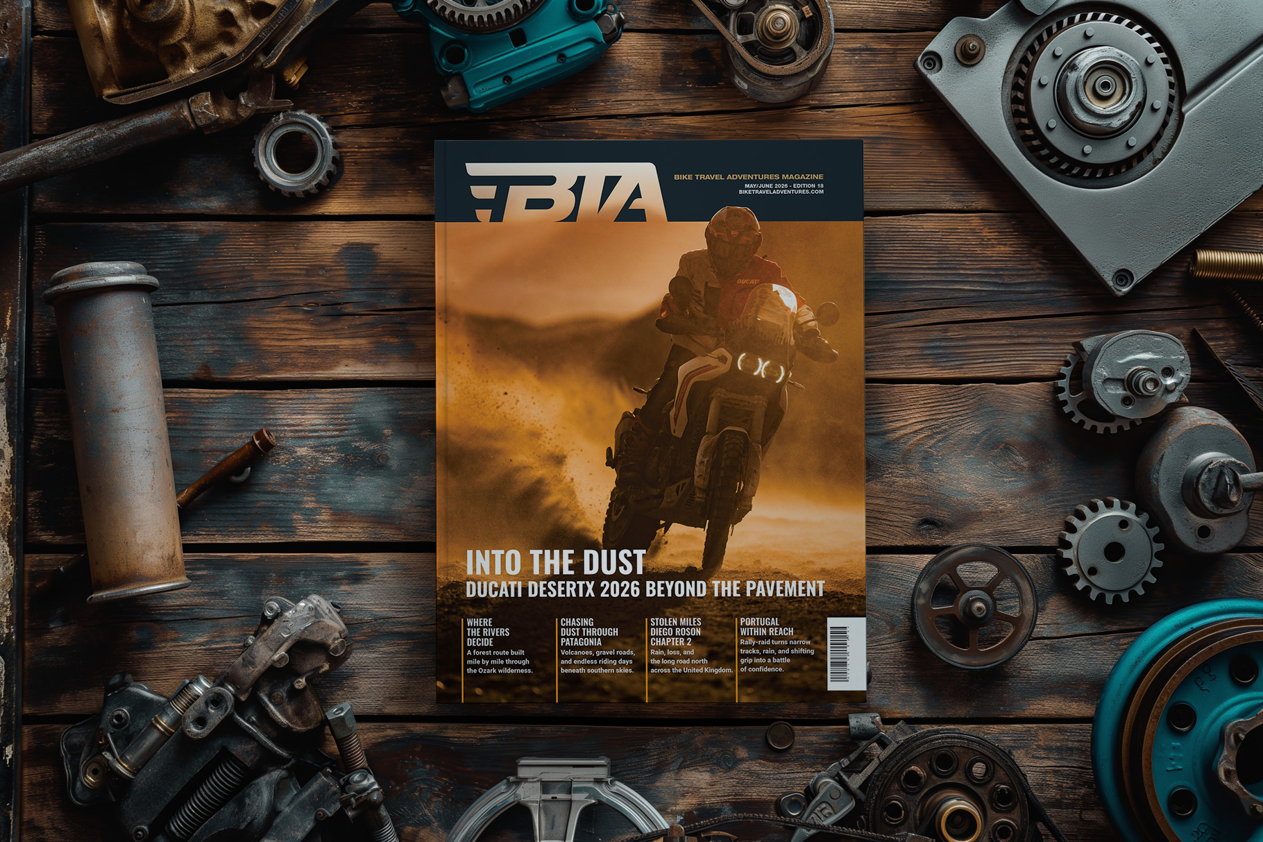 BTA Big Trail Adventure Magazine Issue 18 Print Cover