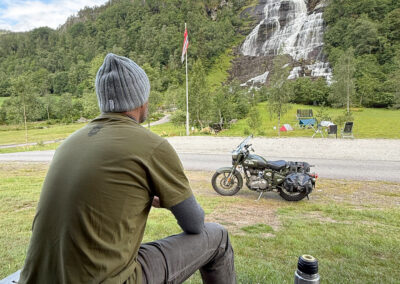 Diego Roson London -Olso motorcycle adventure.
