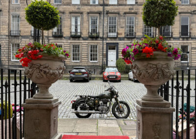 Diego Roson London -Olso motorcycle adventure.