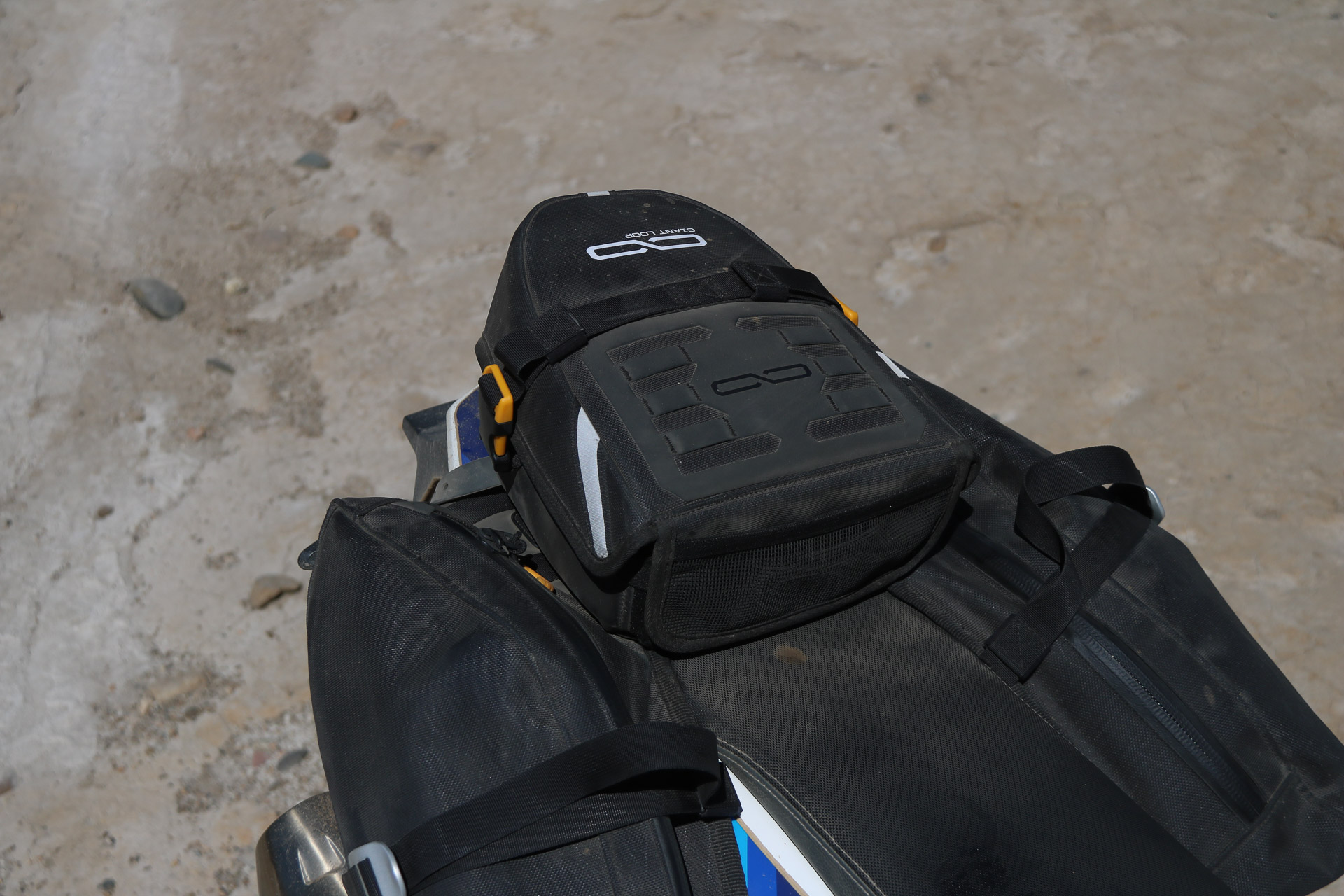 Giant Loop Klamath Tail Rack Pack BTA MAgazine Review
