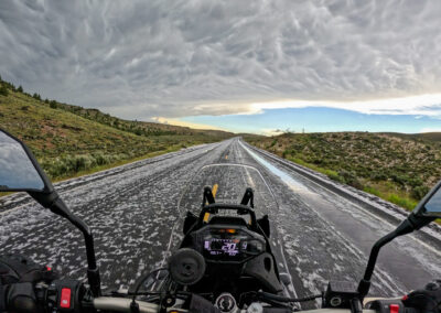 Oregon Giant loop, big trail motorcycle travel