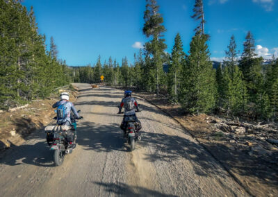 Oregon Giant loop, big trail motorcycle travel