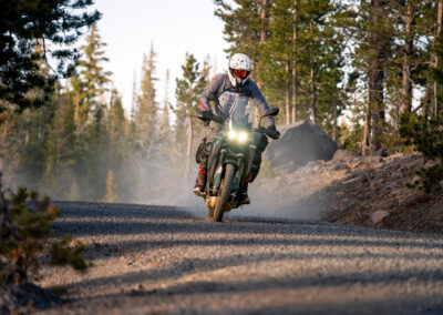 Oregon Giant loop, big trail motorcycle travel
