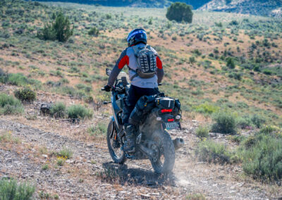 Oregon Giant loop, big trail motorcycle travel