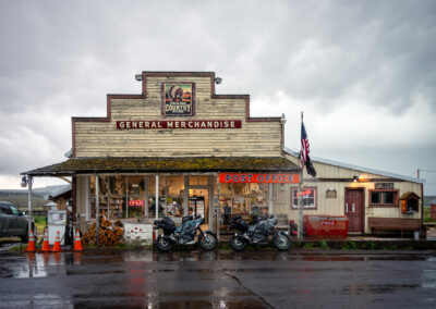 Oregon Giant loop, big trail motorcycle travel
